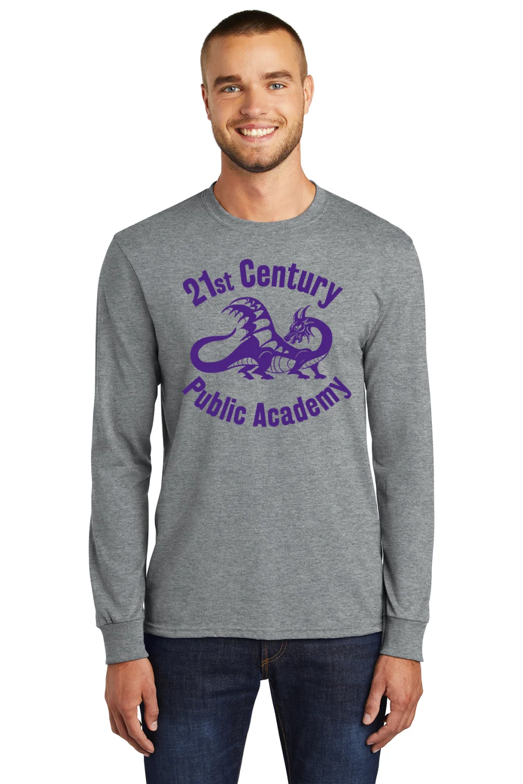 21st Century Adult Longsleeve PC55LS - Image 2