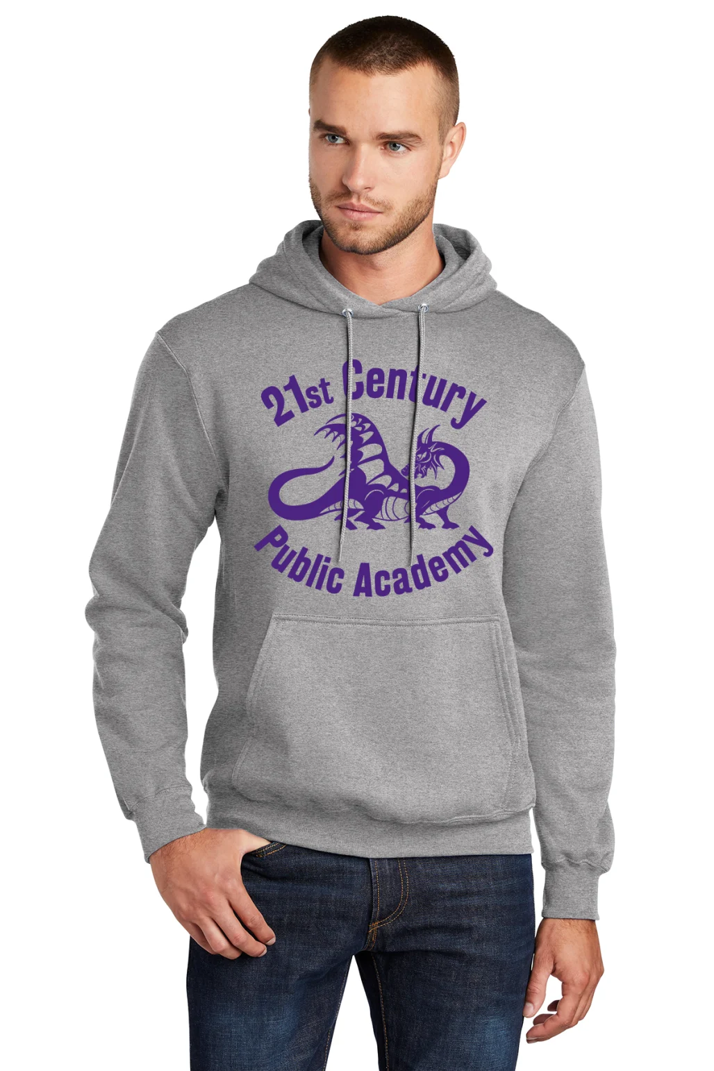 21st Century Adult Pullover Hoodie PC78H - Image 2