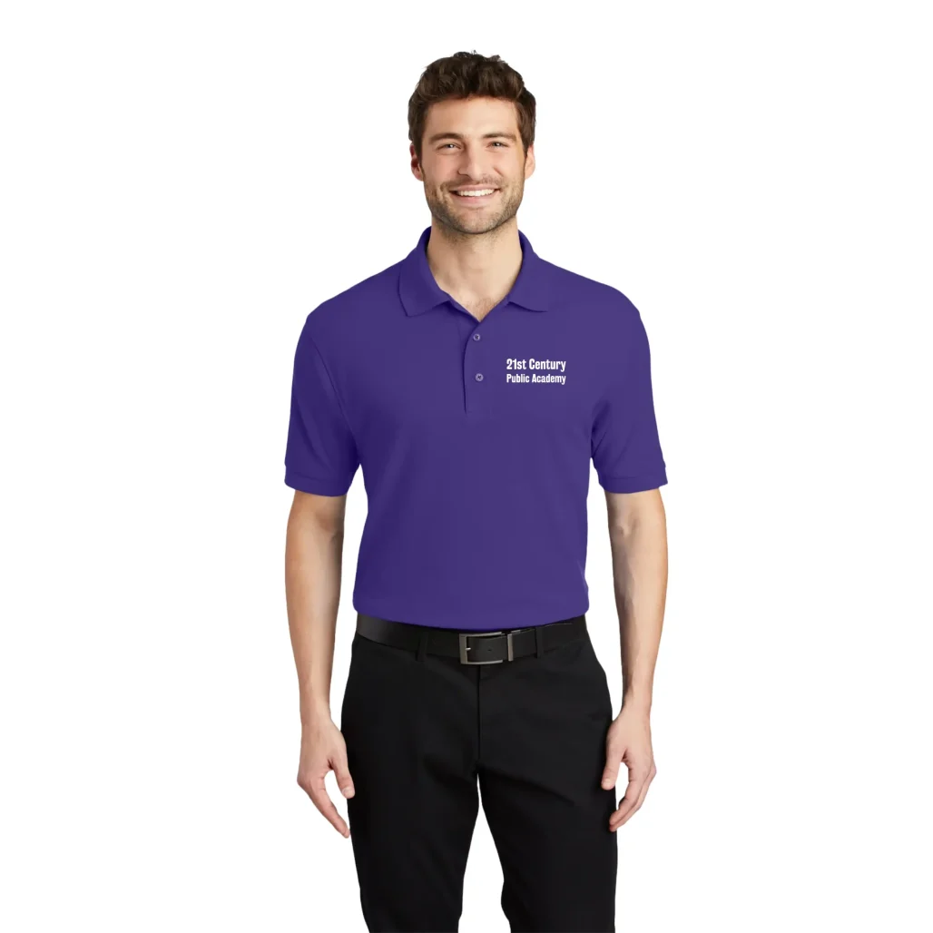 21st Century Adult Silk Touch Polo K500