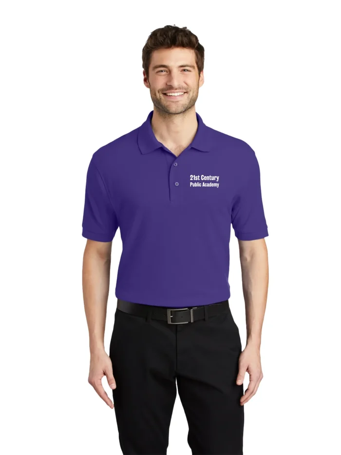 21st Century Adult Silk Touch Polo K500
