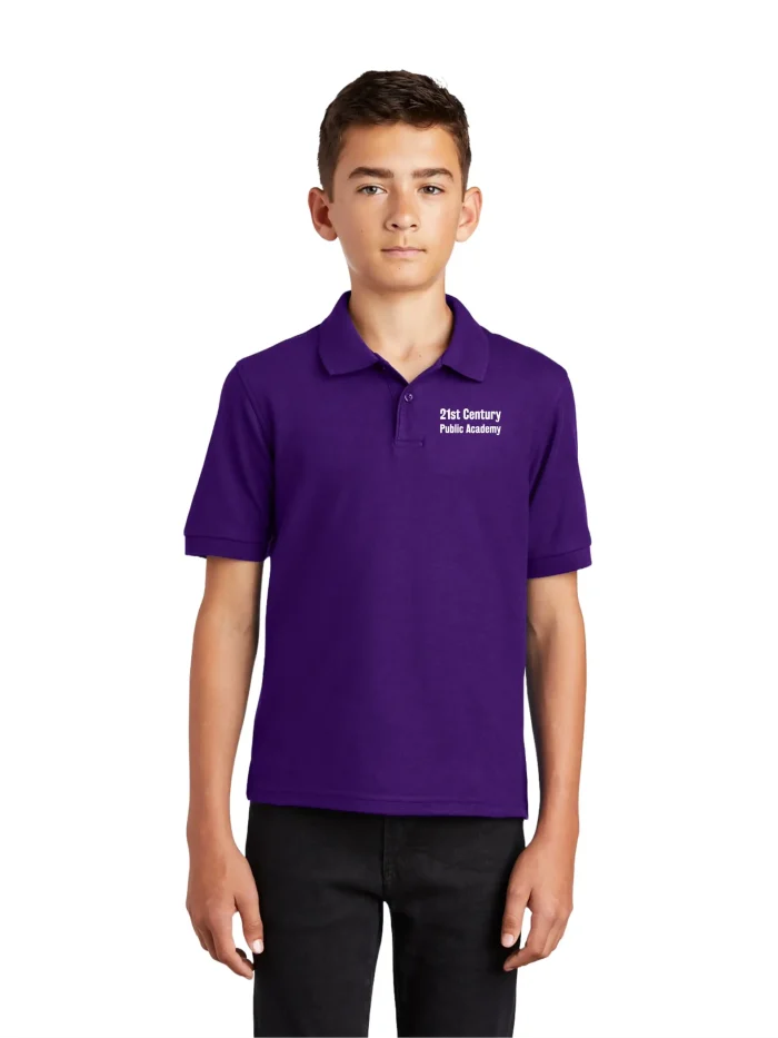 21st Century Youth Silk Touch Polo Y500